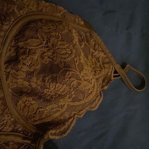 Brown bralette